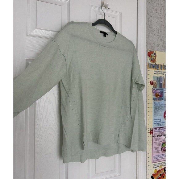 NWOT J.Crew Merino Wool Mint Medium Women’s Sweater - Picture 6 of 8